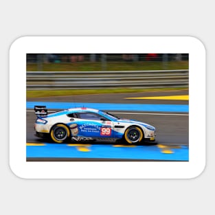 Aston Martin V8 Vantage 24 Hours of Le Mans 2016 Sticker